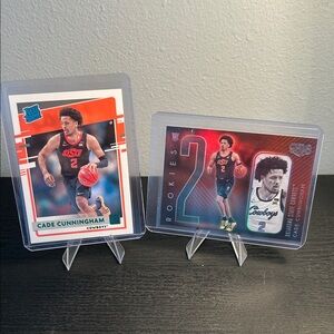 Cade Cunningham Oklahoma State Rated Rookie Gala Rookie cards Detroit Piston NBA